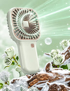 6-Speed USB Rechargeable Mini Handheld & Desk Fan